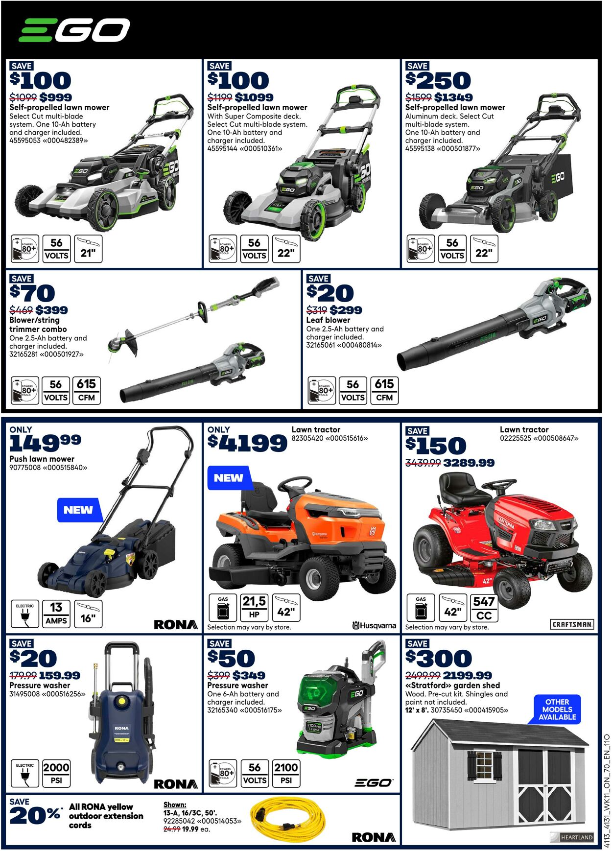 Flyer RONA 09.04.2026 - 15.04.2026