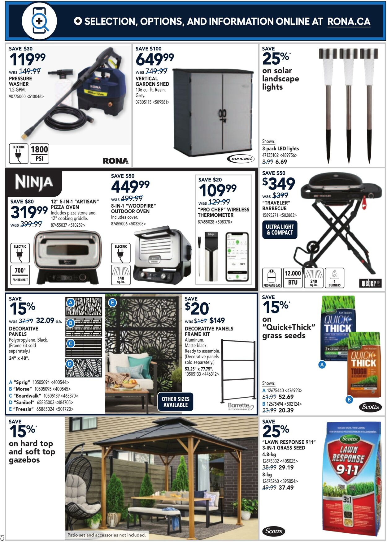 Flyer RONA 17.07.2025 - 23.07.2025