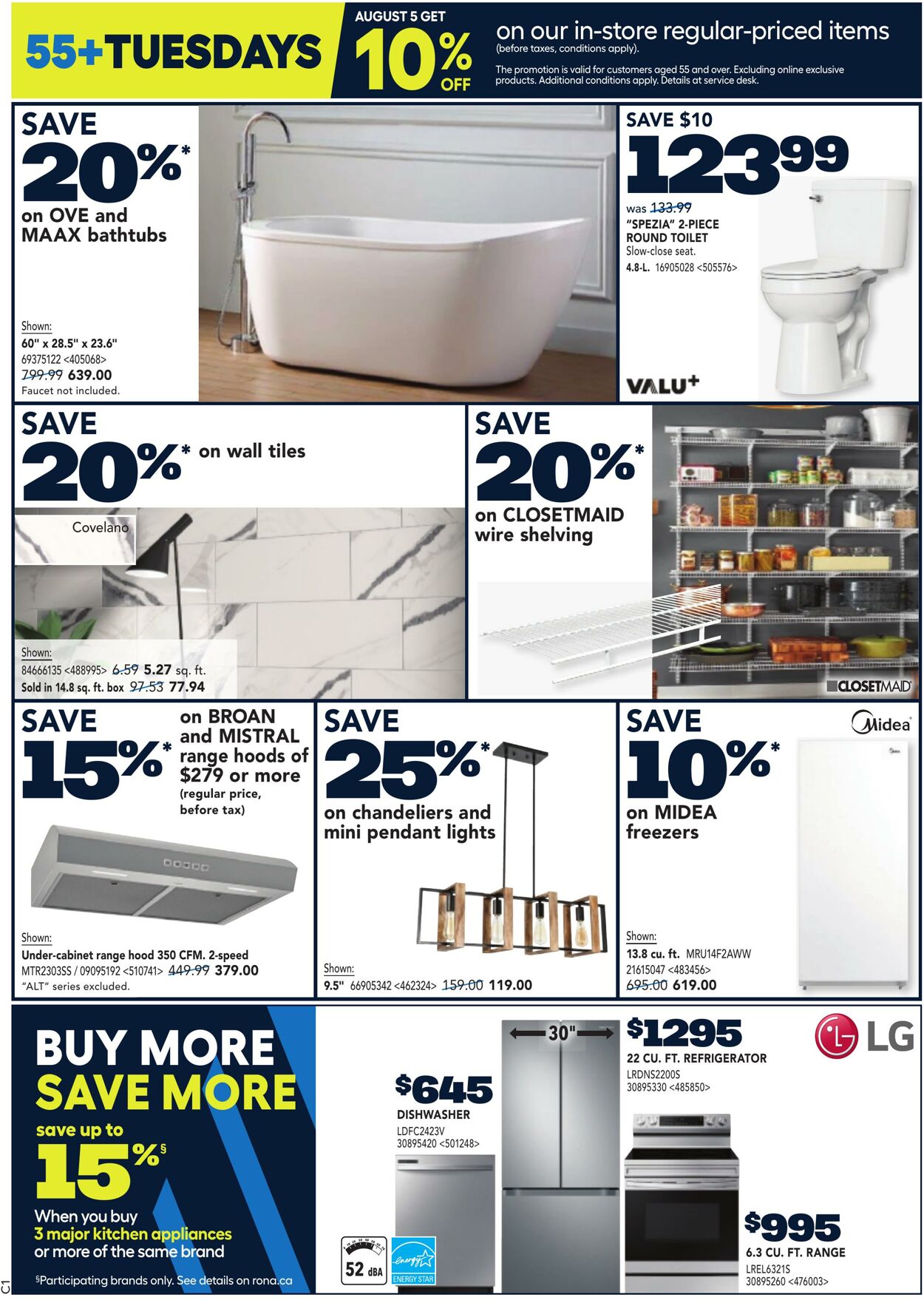 Flyer RONA 31.07.2025 - 06.08.2025