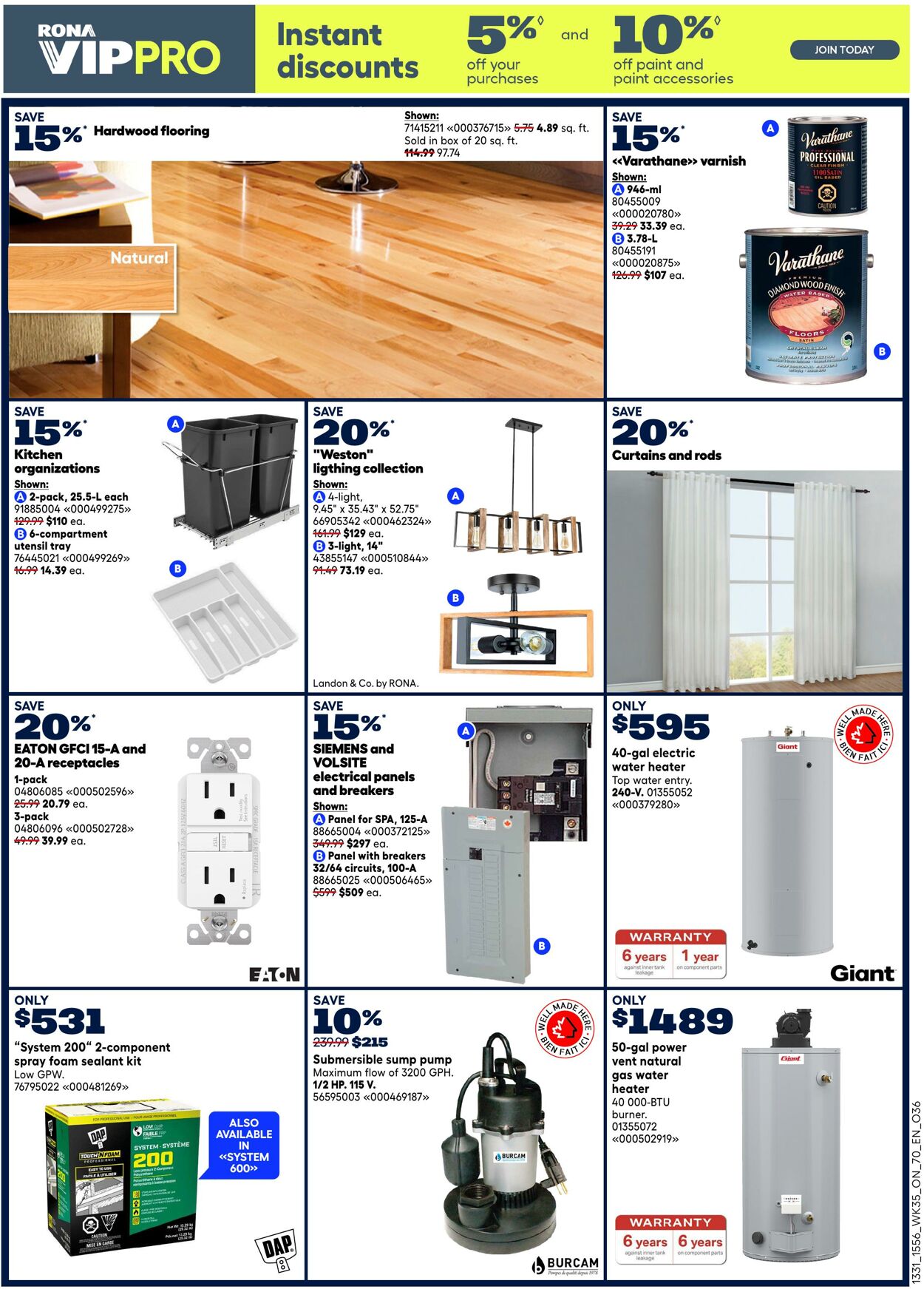 Flyer RONA 25.09.2025 - 08.10.2025