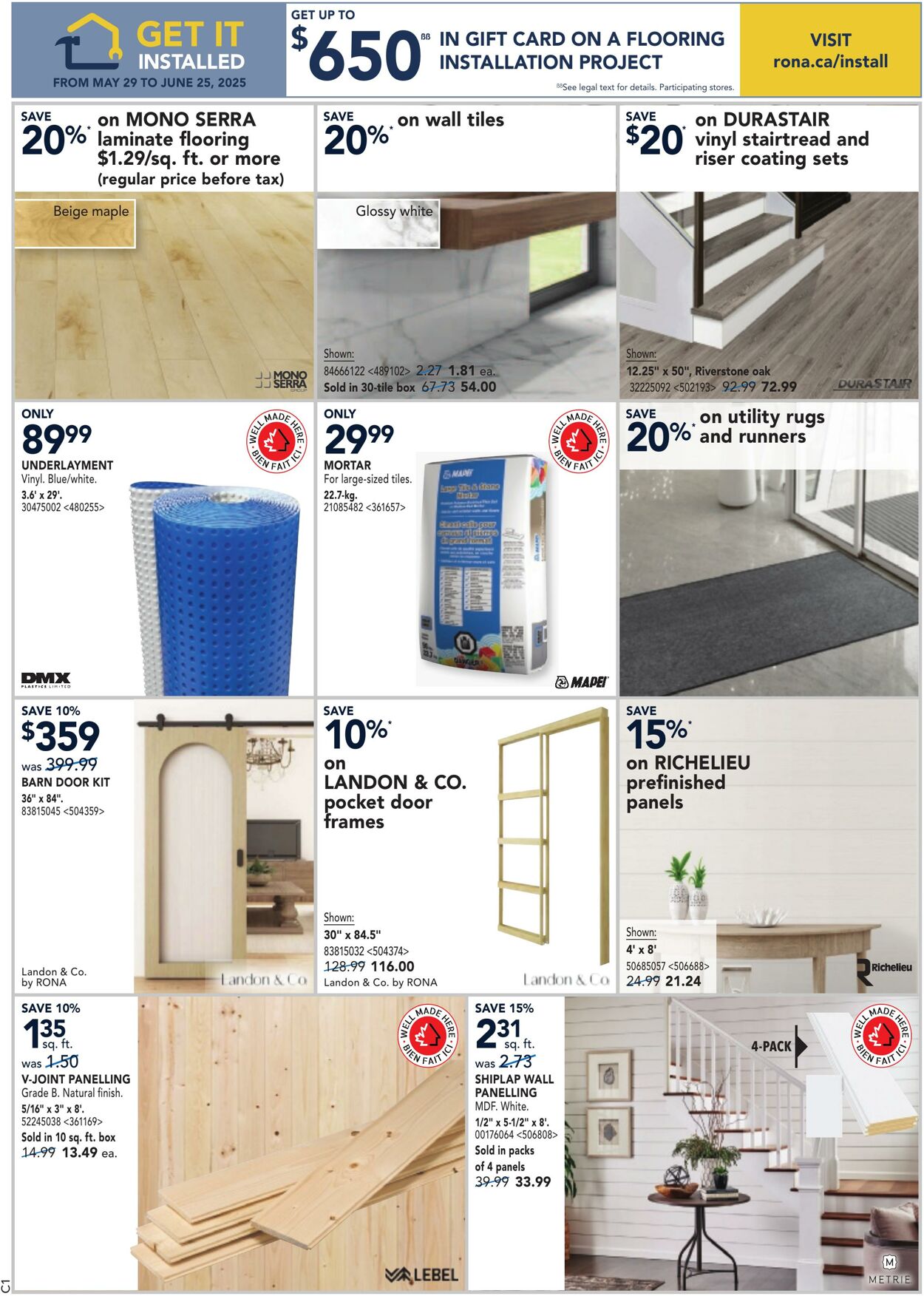 Flyer RONA 12.06.2025 - 18.06.2025