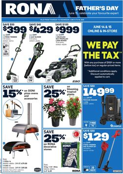 Flyer RONA 12.06.2025 - 18.06.2025
