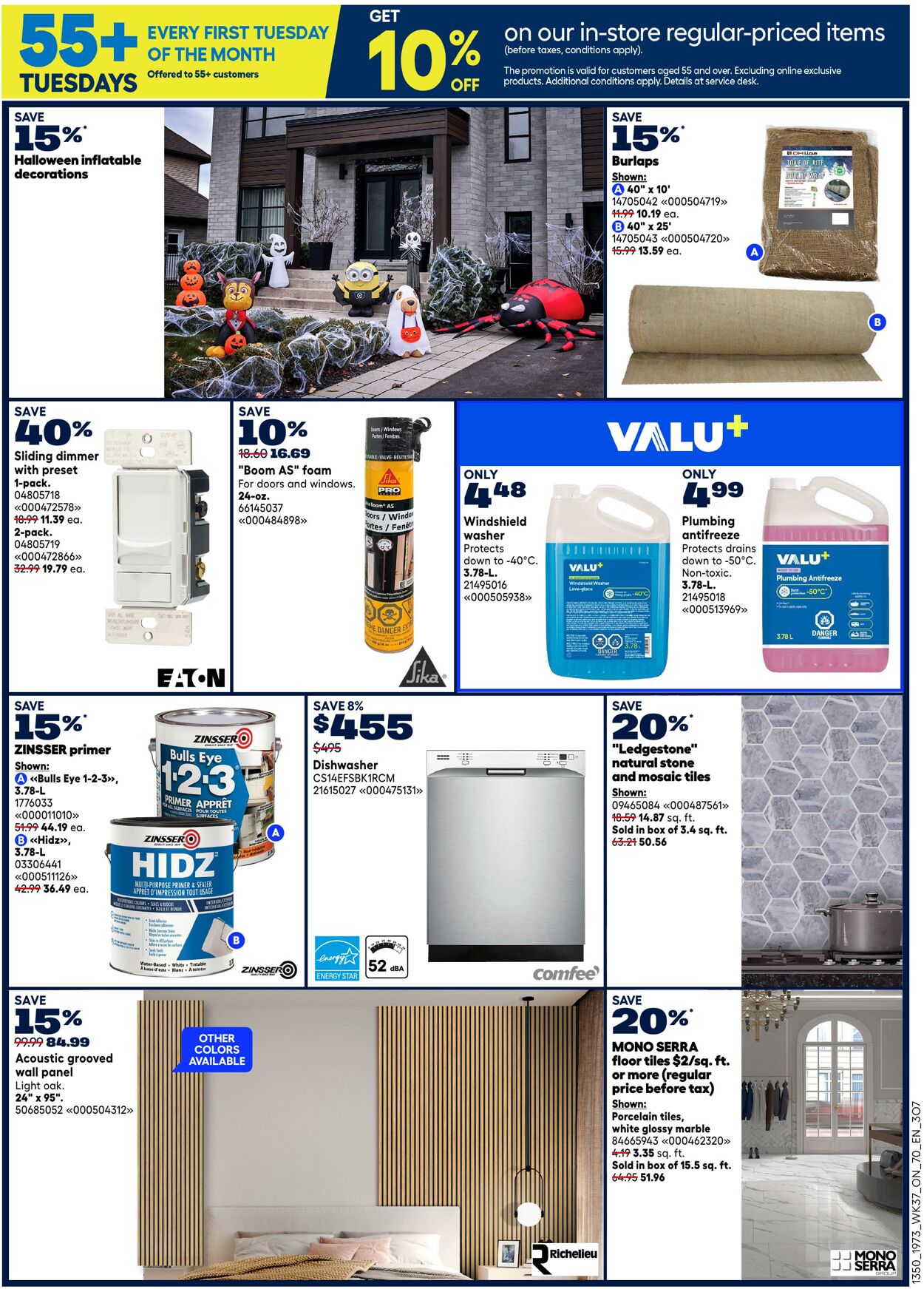Flyer RONA 09.10.2025 - 22.10.2025