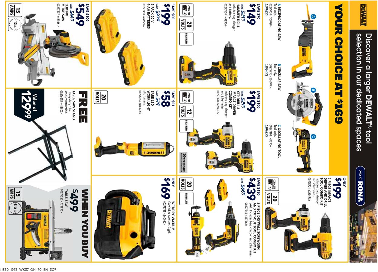 Flyer RONA 09.10.2025 - 22.10.2025