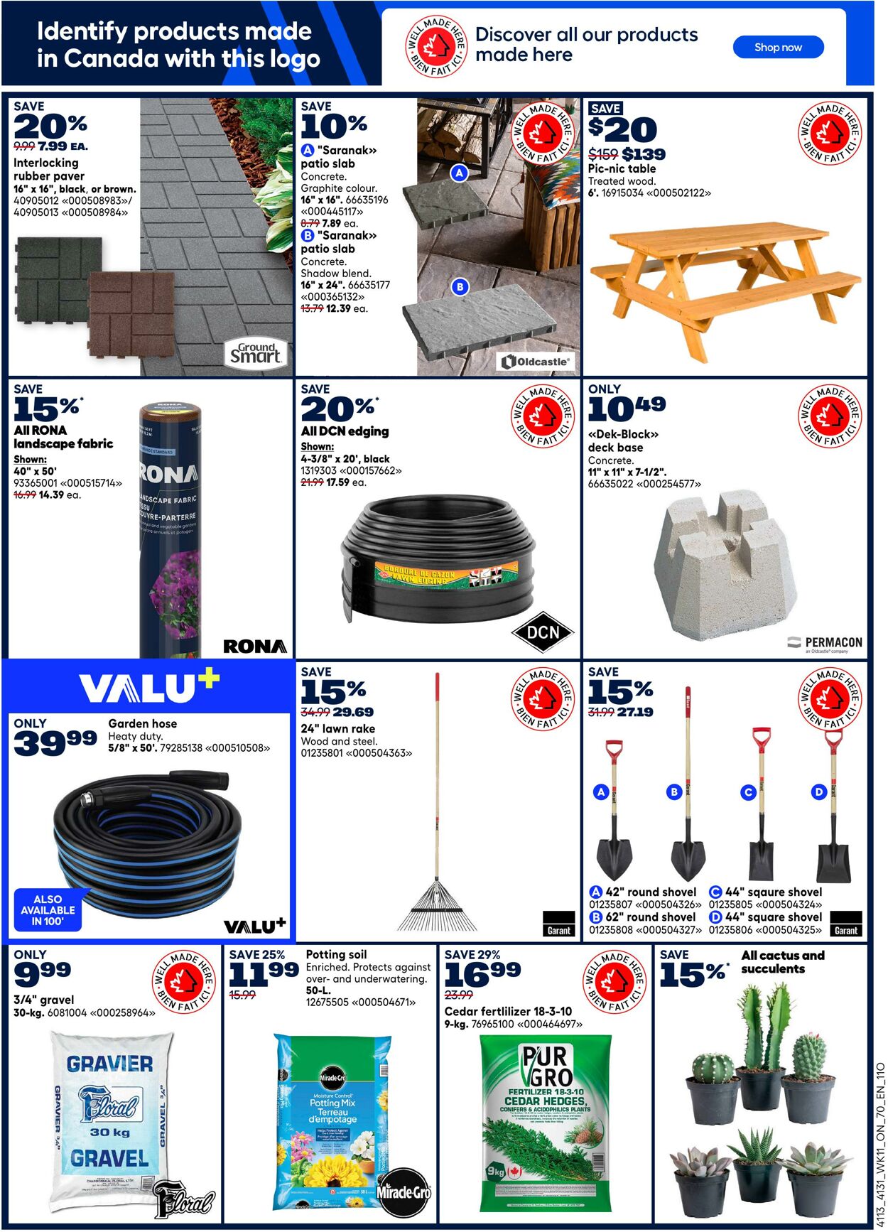 Flyer RONA 09.04.2026 - 15.04.2026
