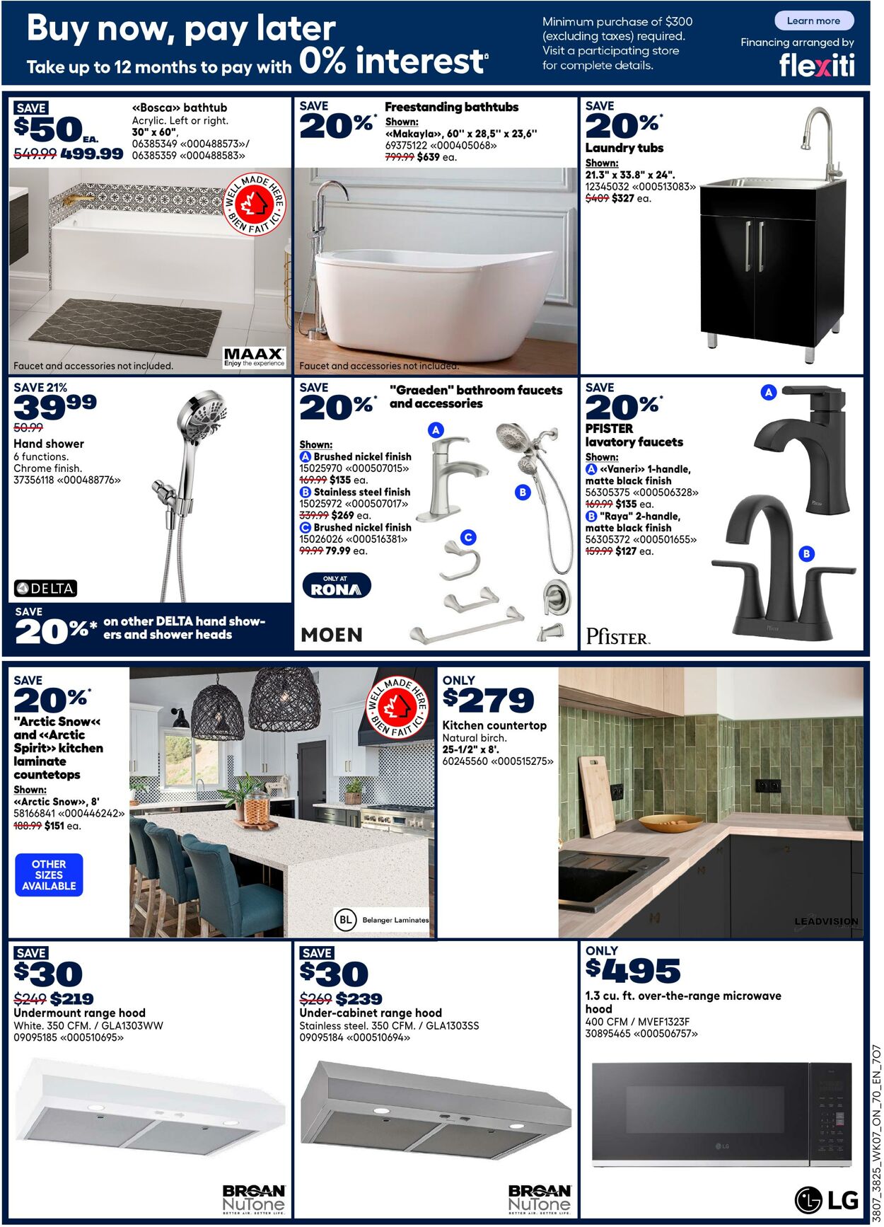Flyer RONA 12.03.2026 - 25.03.2026