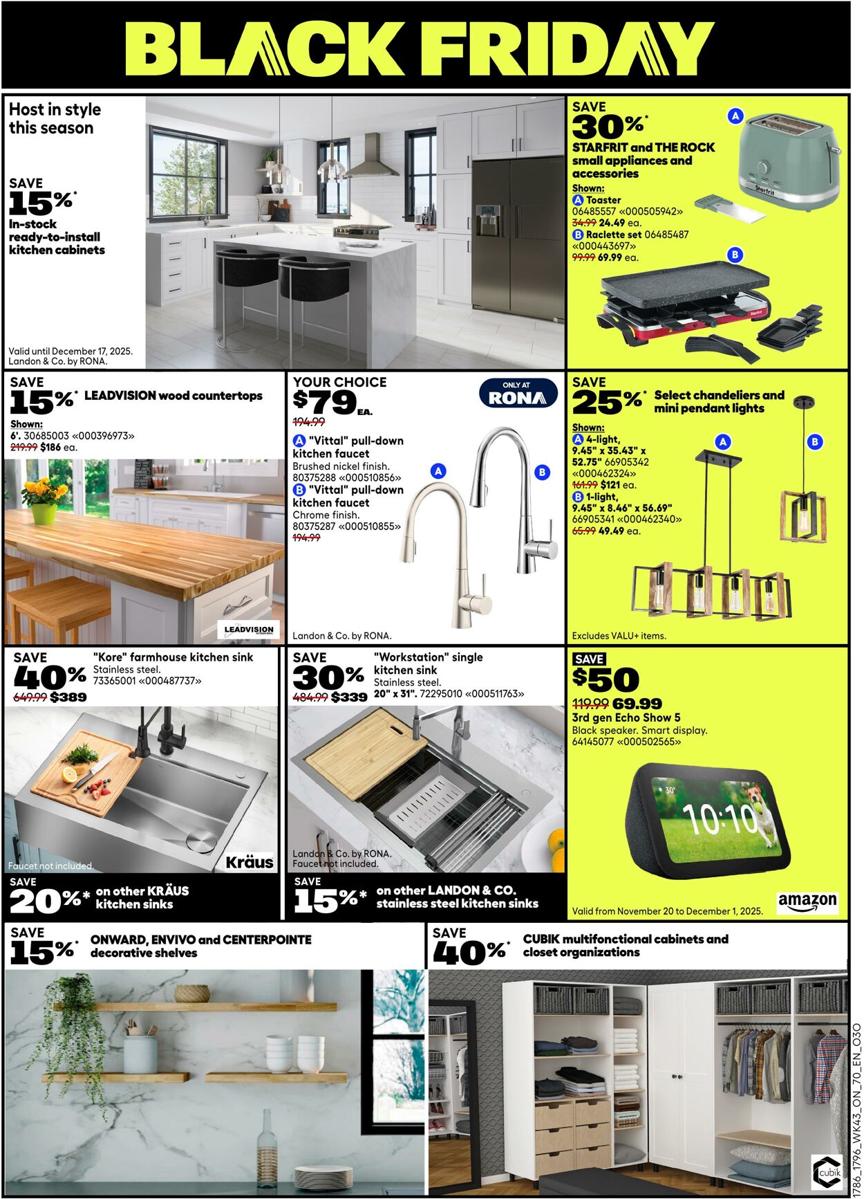 Flyer RONA 20.11.2025 - 26.11.2025