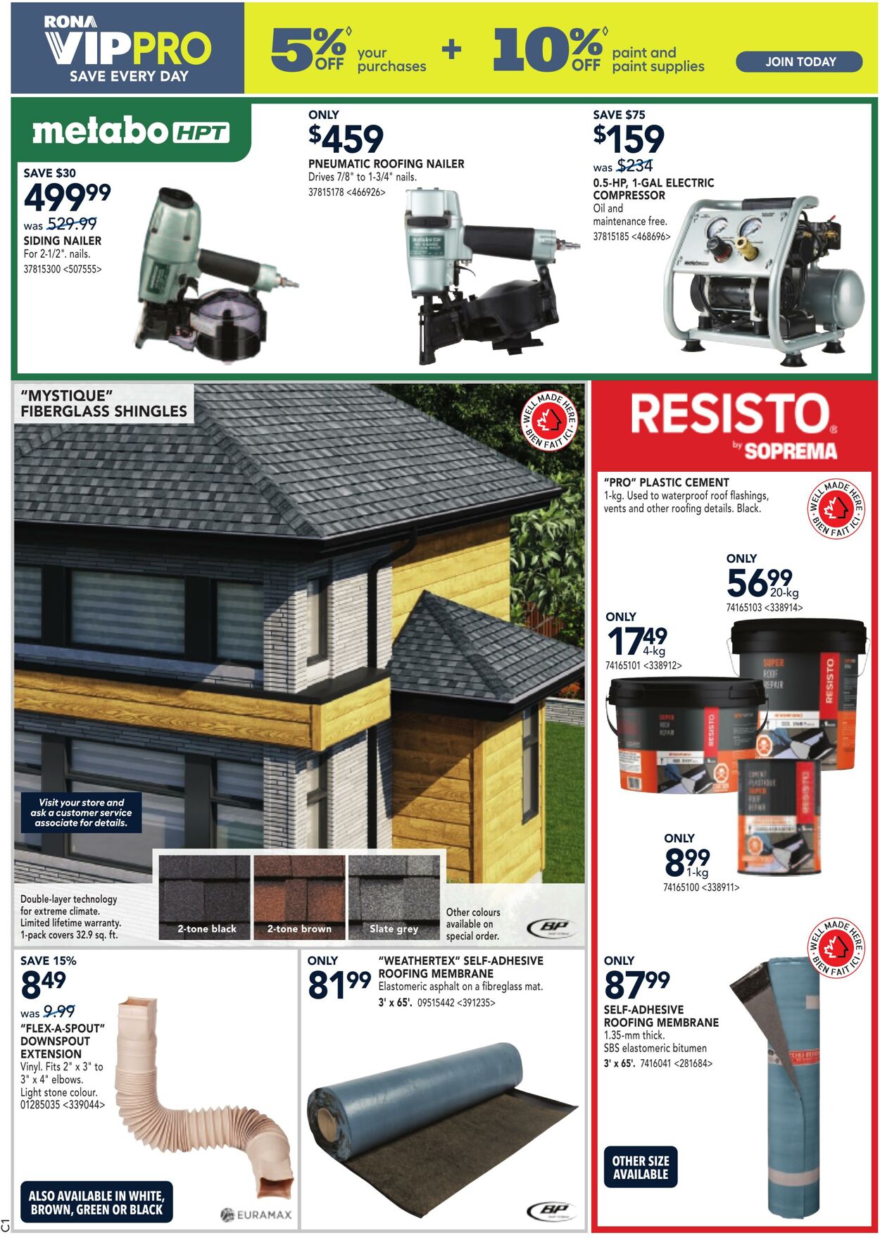 Flyer RONA 07.08.2025 - 20.08.2025