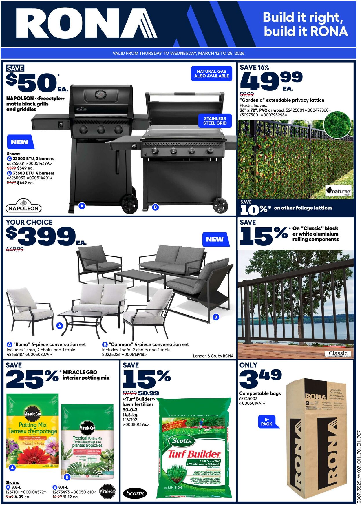 Flyer RONA 12.03.2026 - 25.03.2026