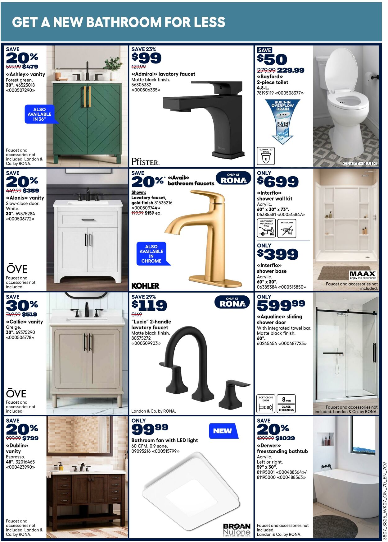 Flyer RONA 12.03.2026 - 25.03.2026