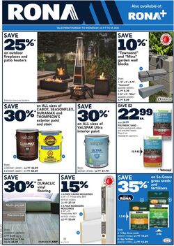 Flyer RONA 17.07.2025 - 23.07.2025