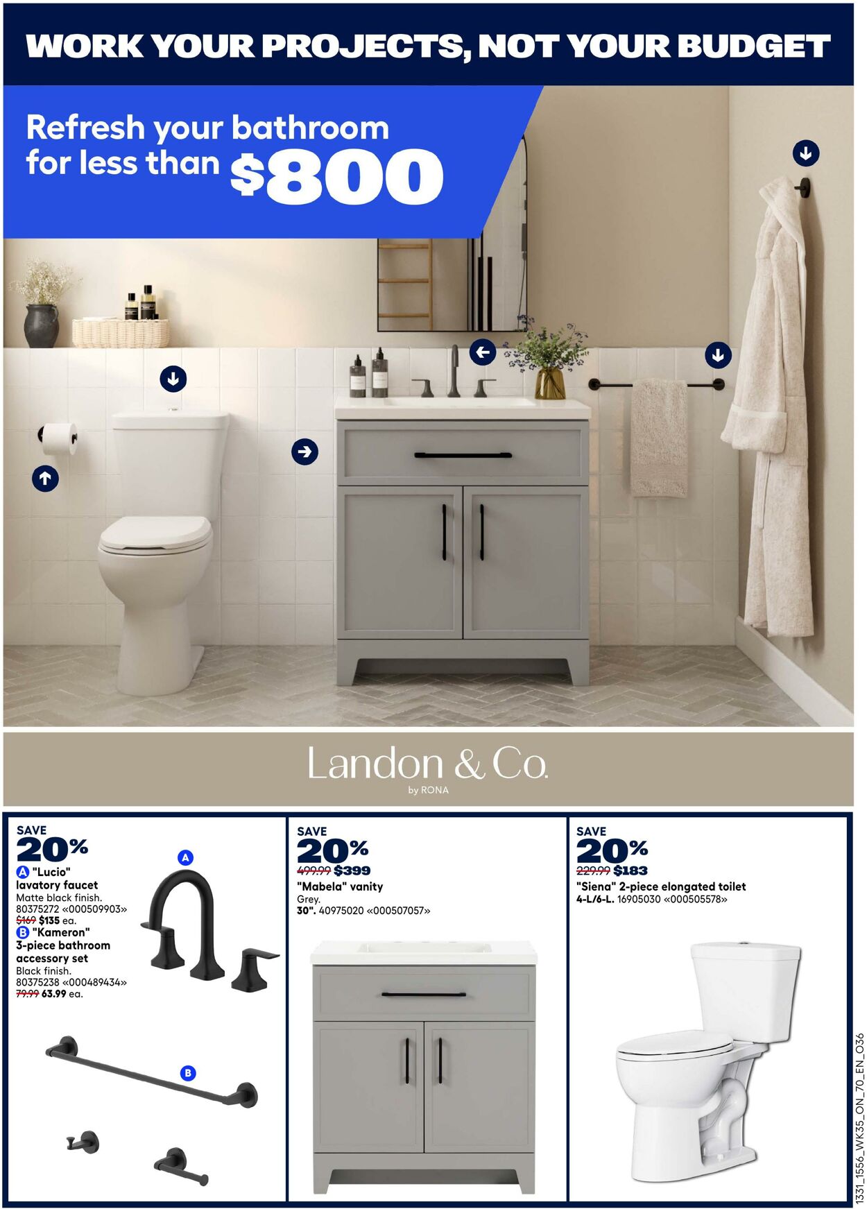Flyer RONA 02.10.2025 - 08.10.2025