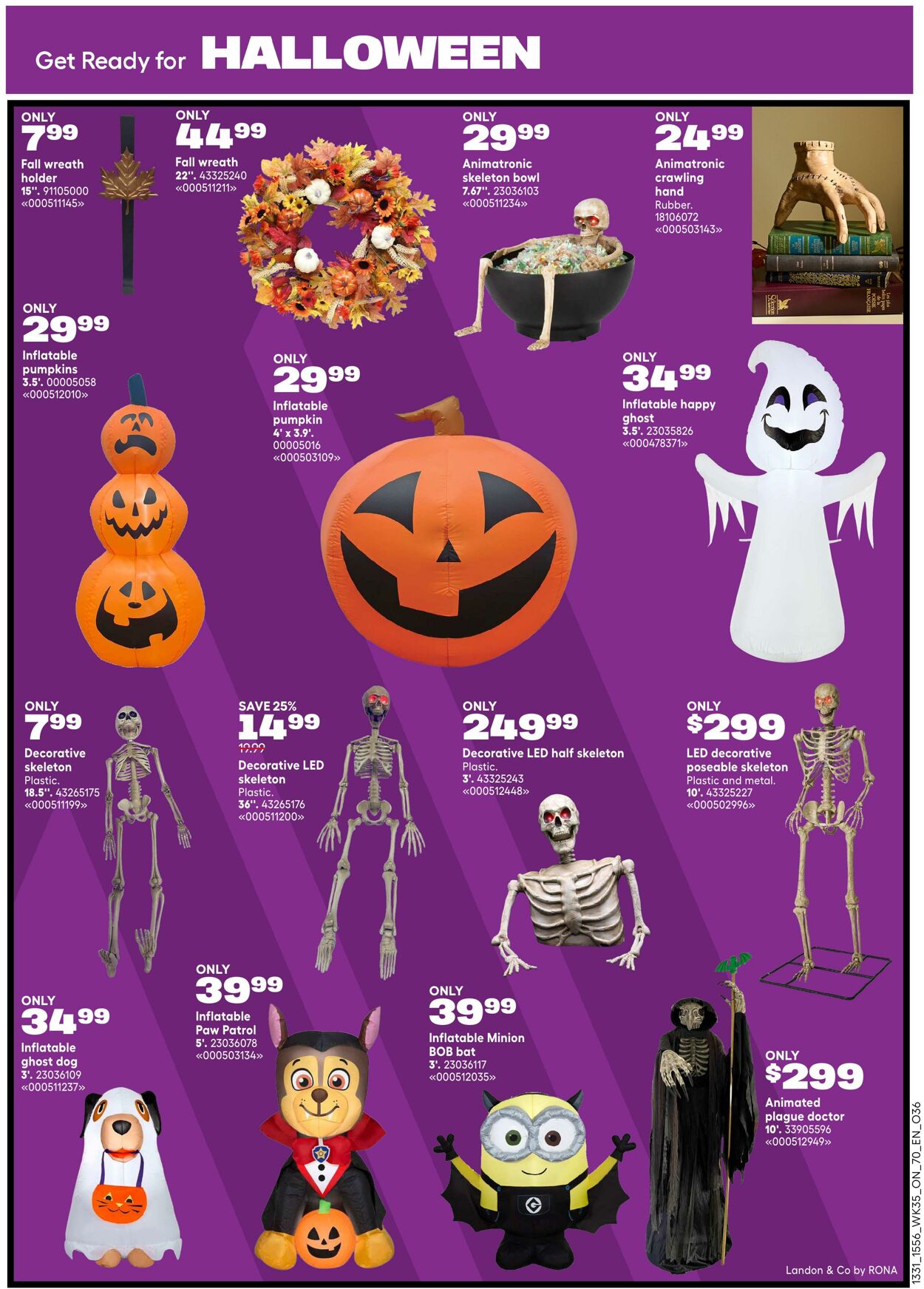 Flyer RONA 02.10.2025 - 08.10.2025