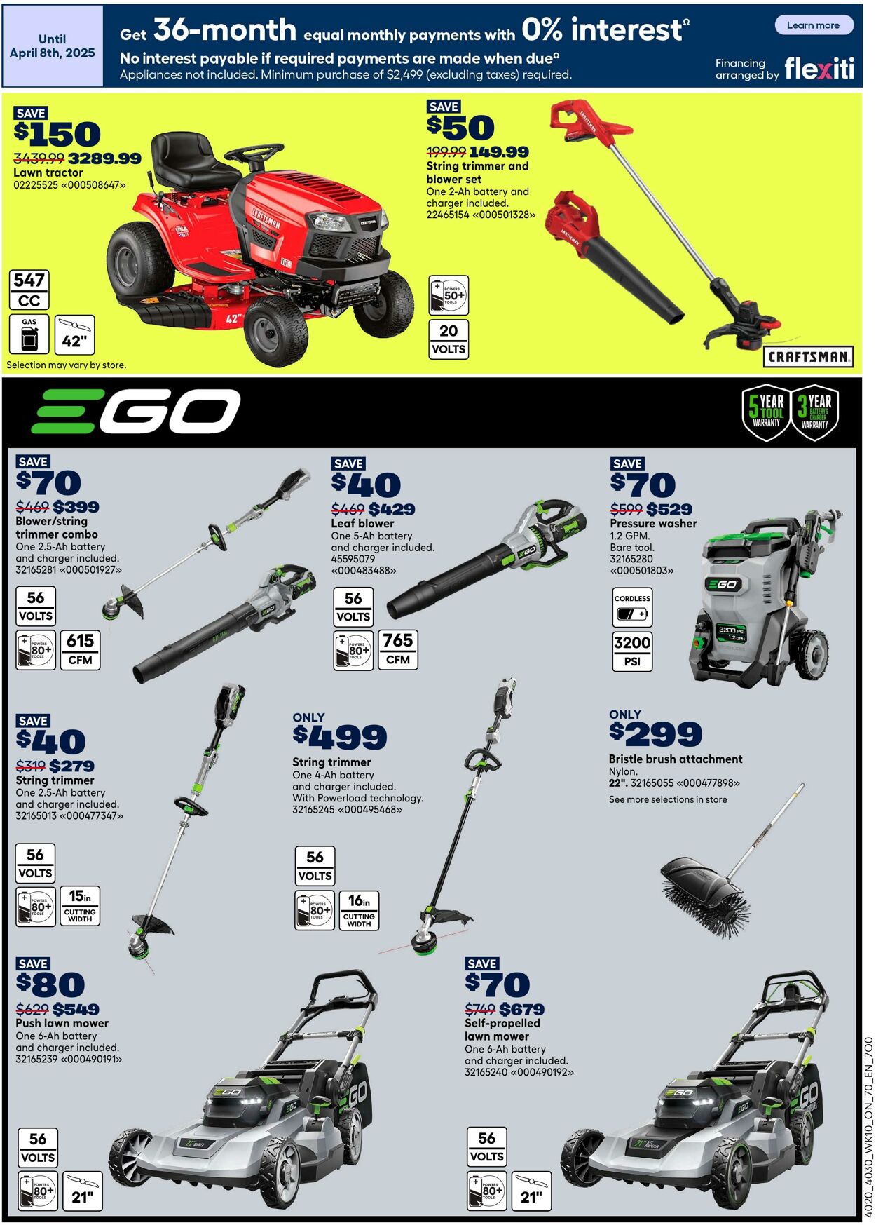 Flyer RONA 02.04.2026 - 08.04.2026