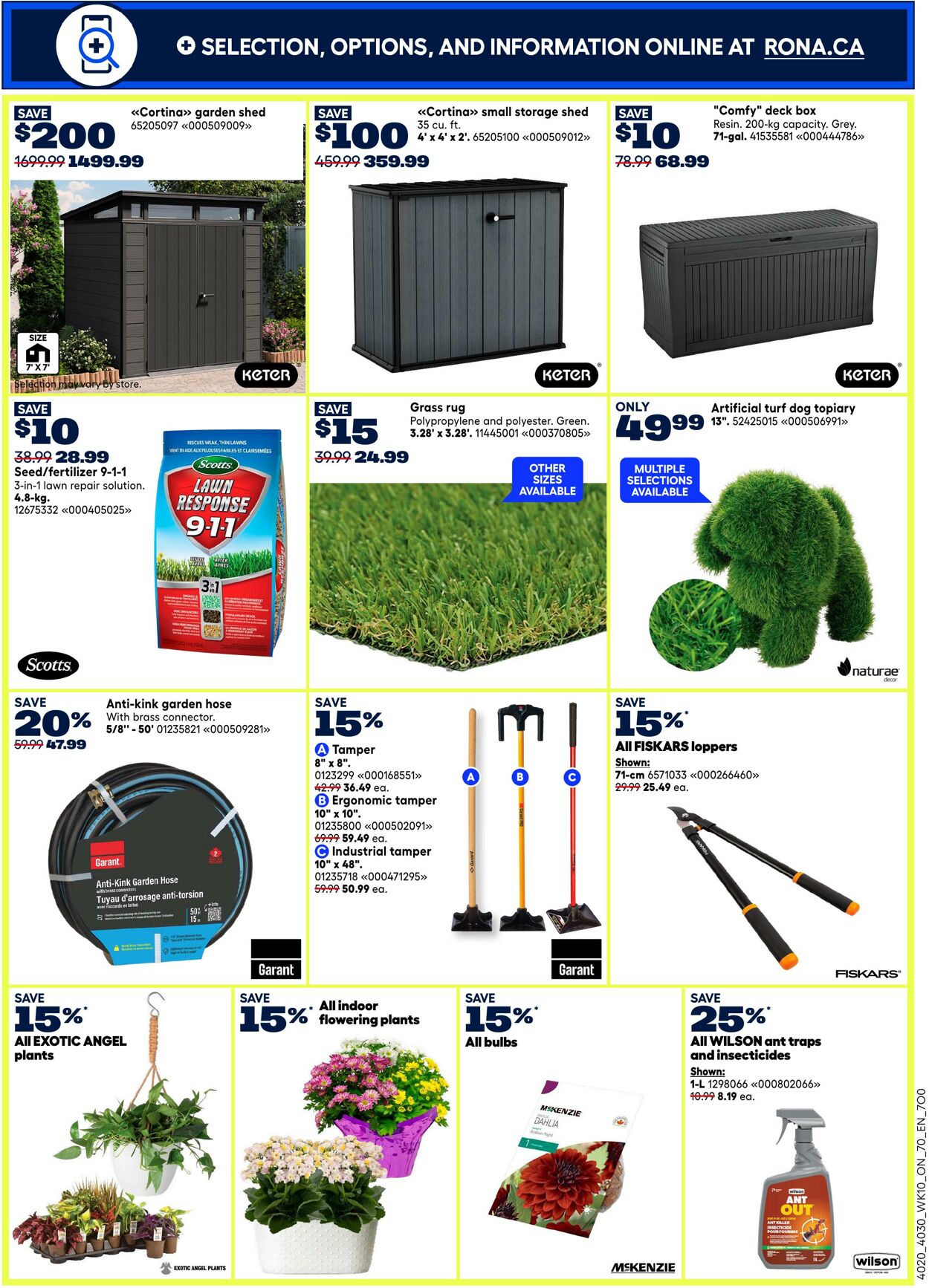 Flyer RONA 02.04.2026 - 08.04.2026