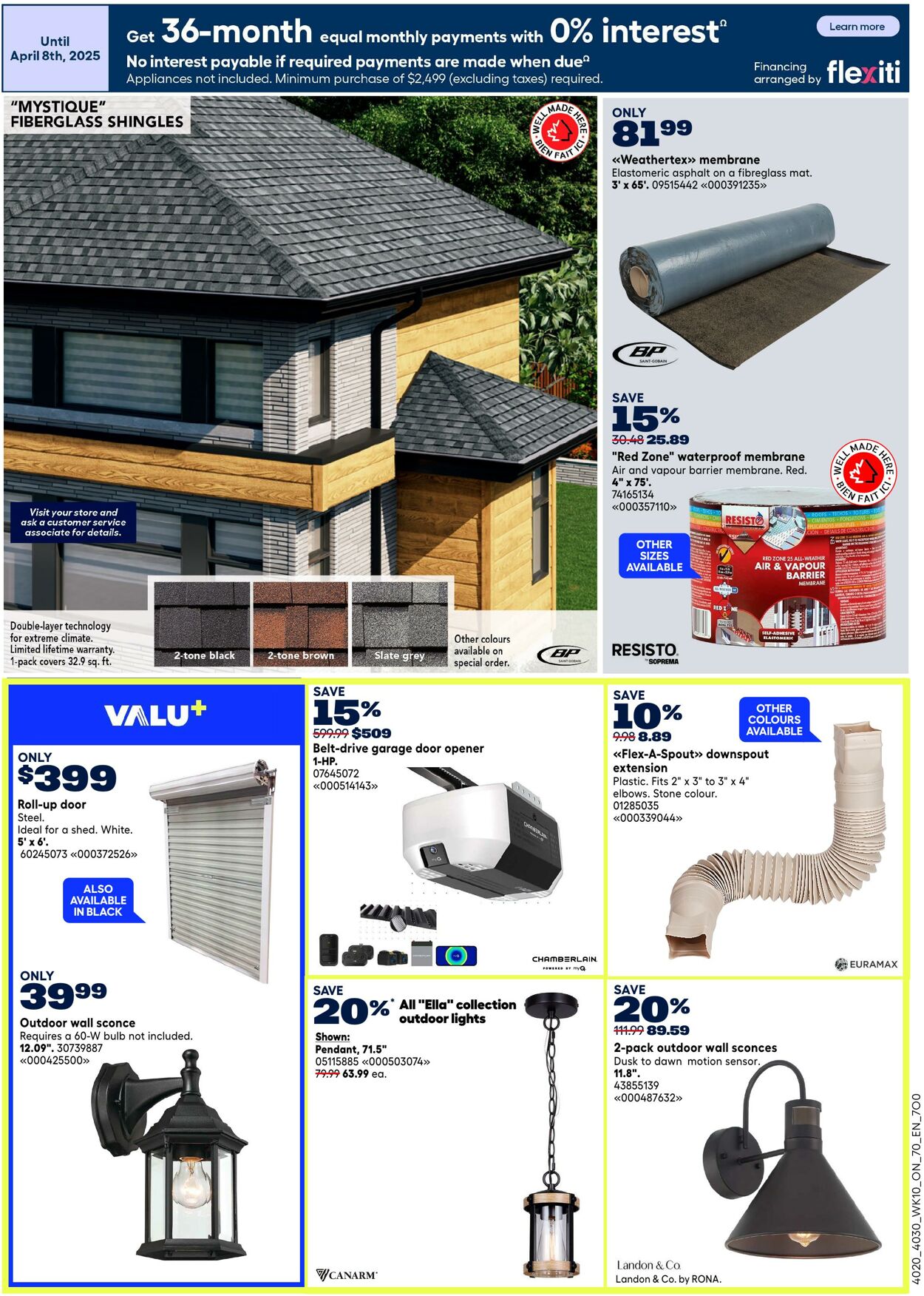 Flyer RONA 02.04.2026 - 08.04.2026
