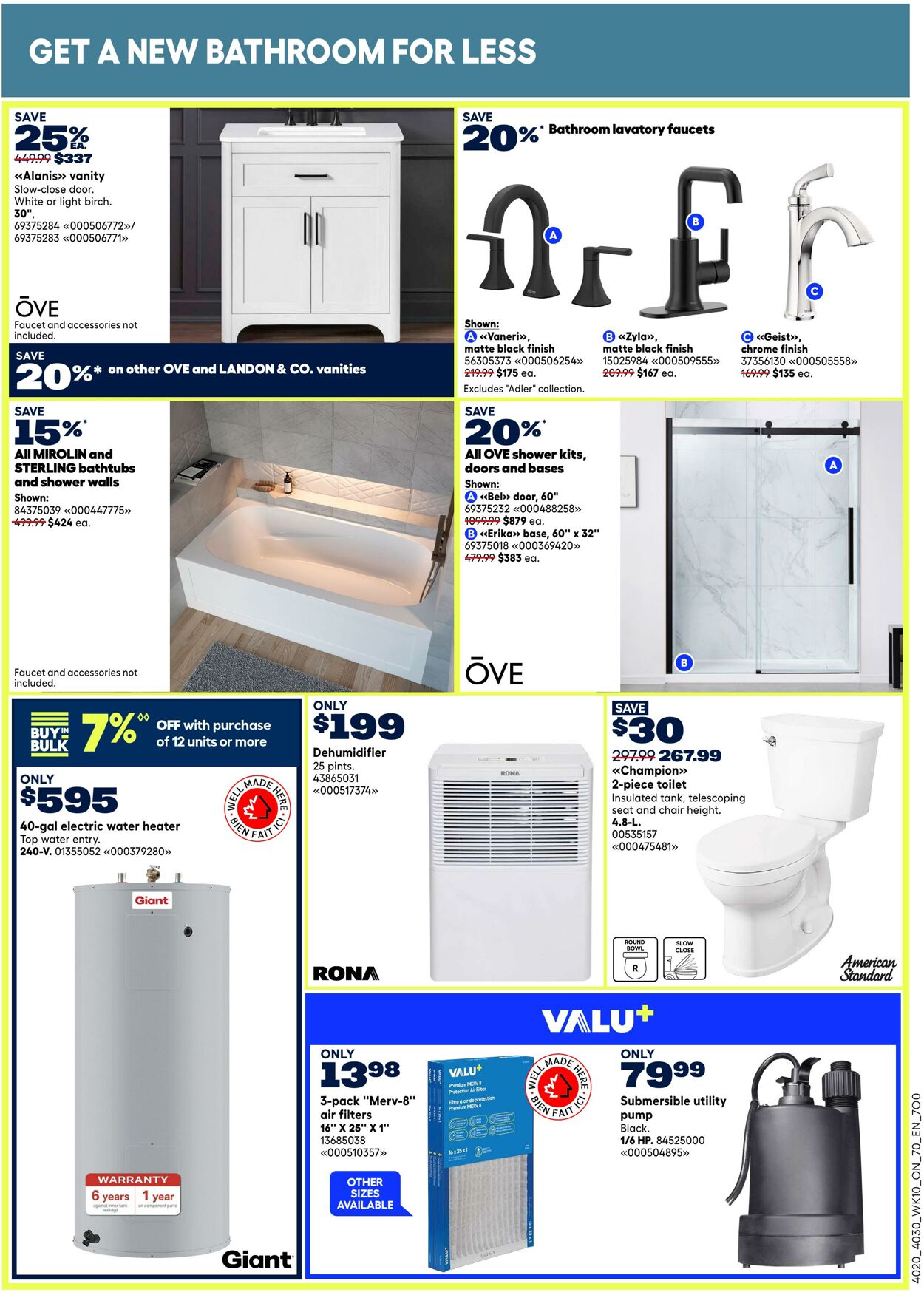 Flyer RONA 02.04.2026 - 08.04.2026