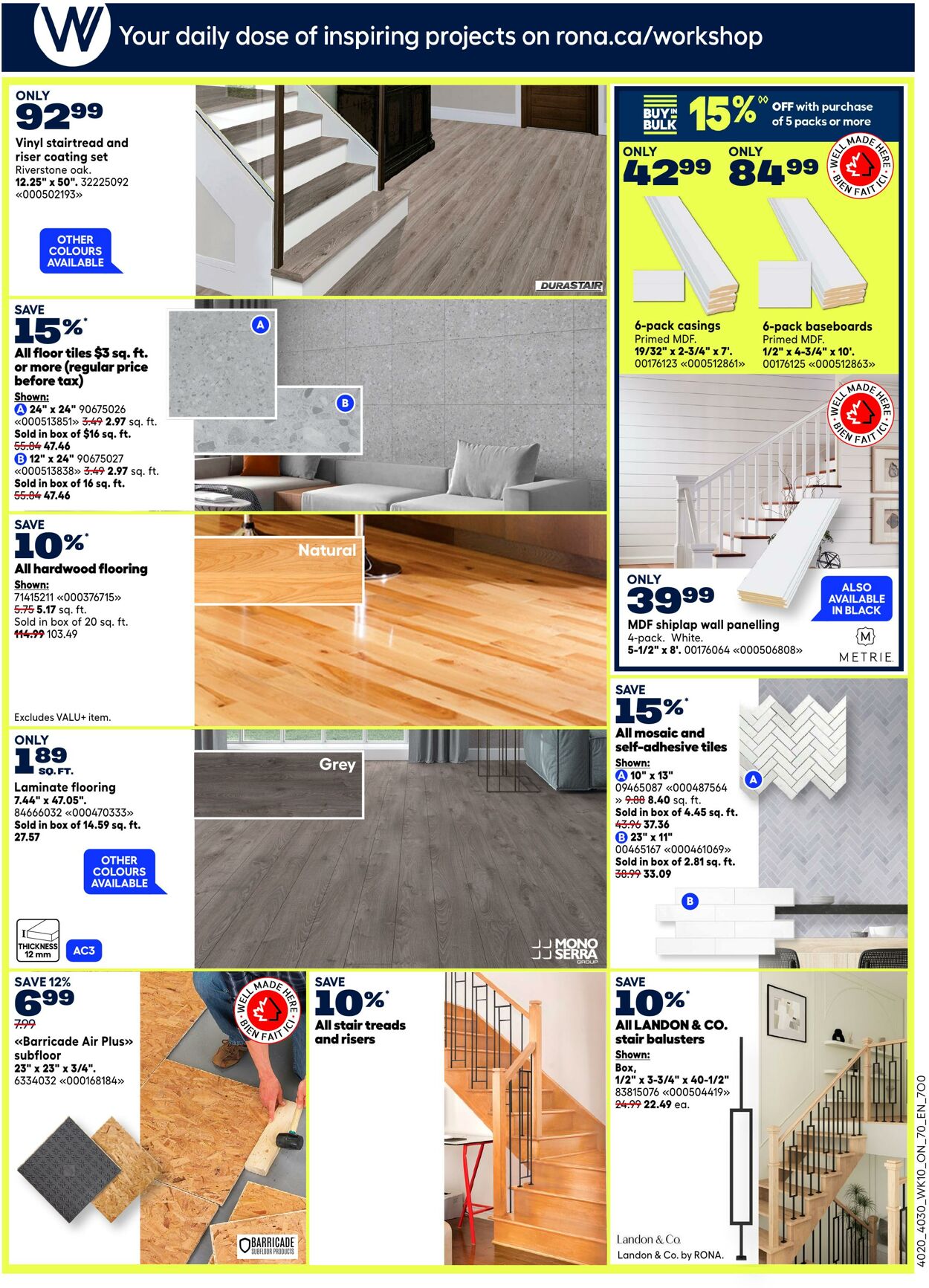Flyer RONA 02.04.2026 - 08.04.2026