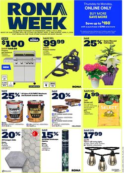 Flyer RONA 02.04.2026 - 08.04.2026