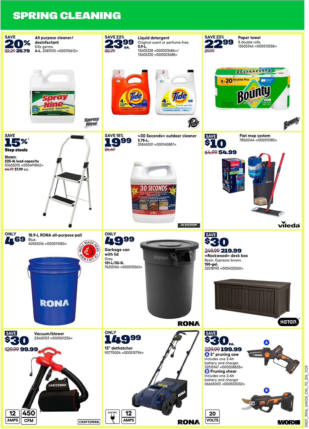 Flyer RONA 26.03.2026 - 01.04.2026