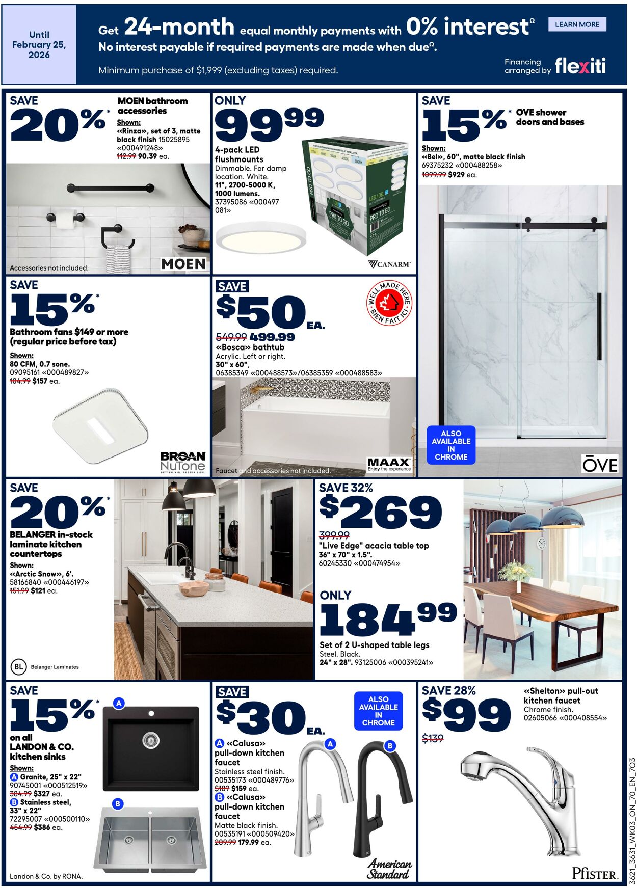 Flyer RONA 12.02.2026 - 25.02.2026