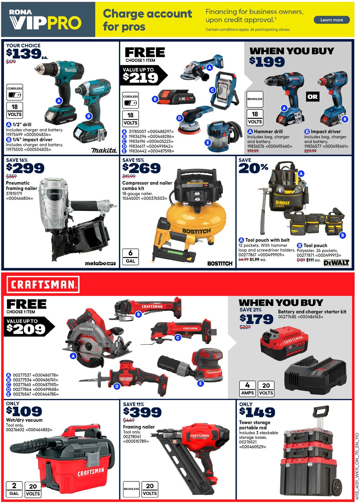 Flyer RONA 09.04.2026 - 15.04.2026
