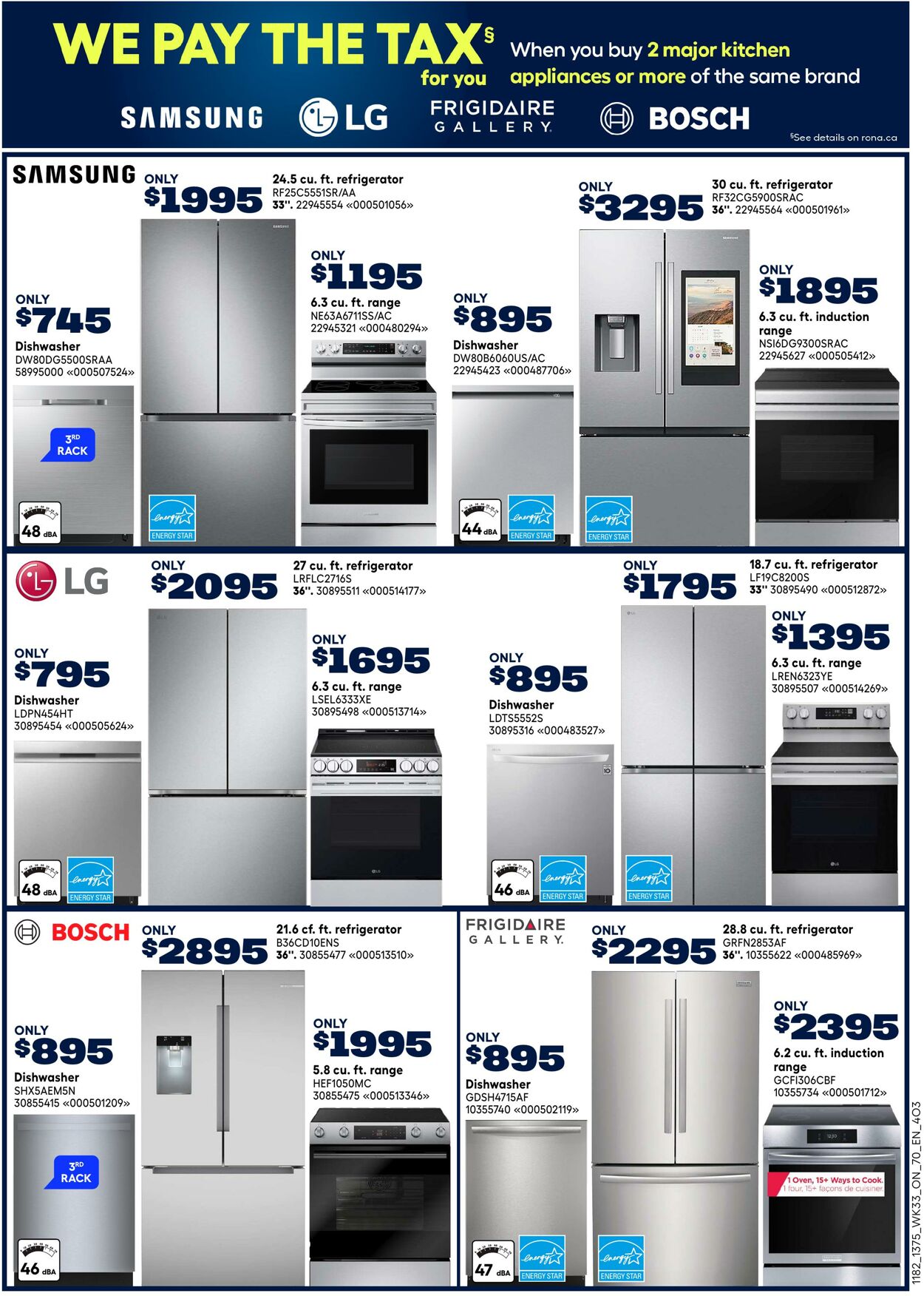 Flyer RONA 11.09.2025 - 24.09.2025
