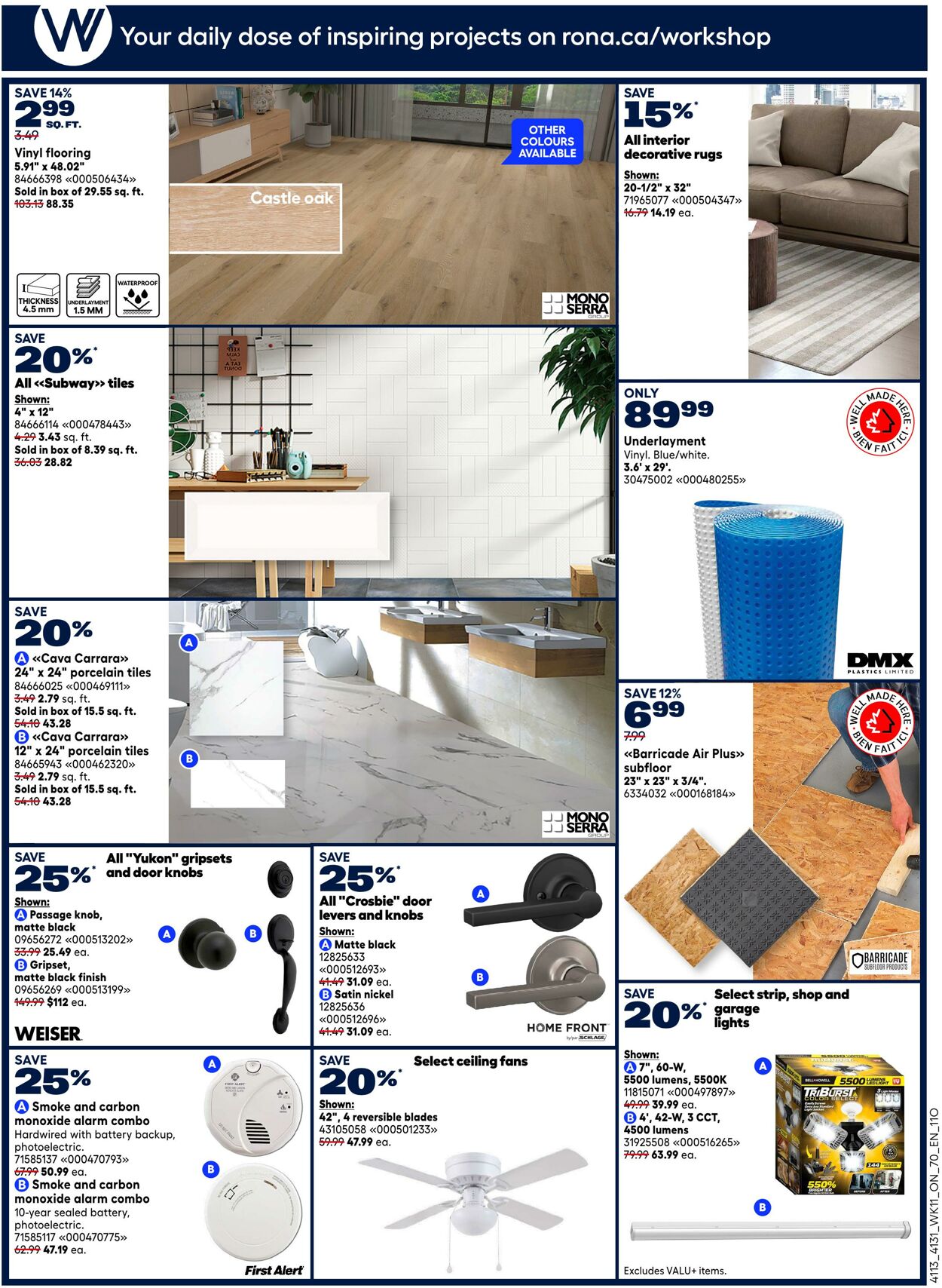 Flyer RONA 09.04.2026 - 15.04.2026