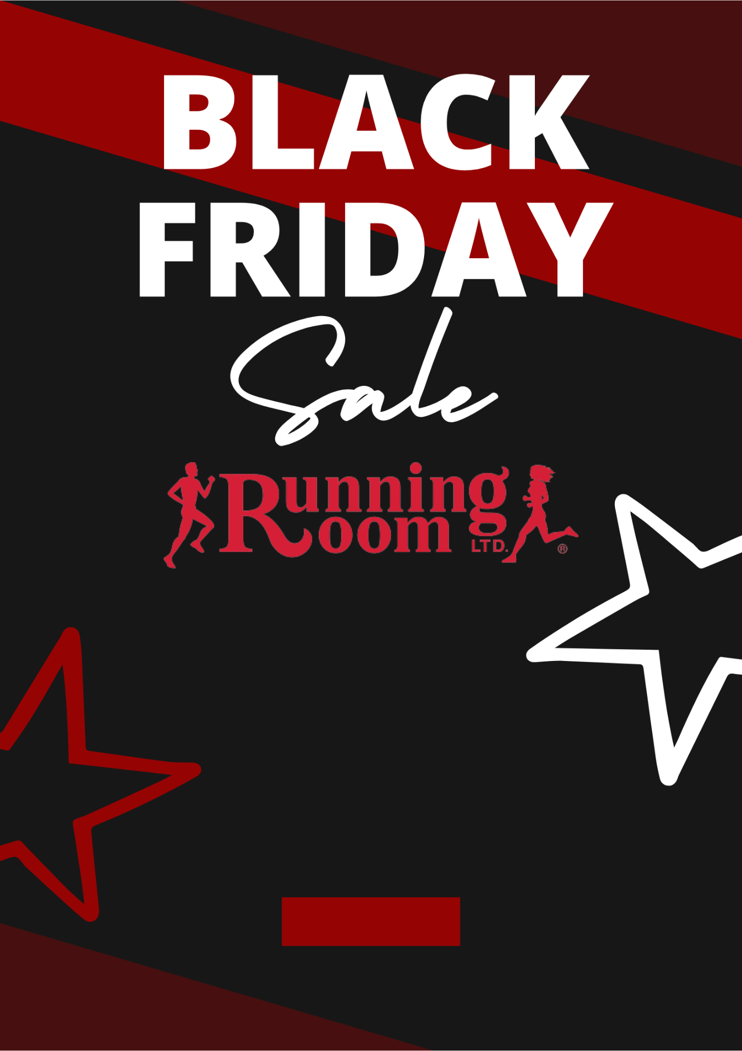 Running Room Promotional flyers