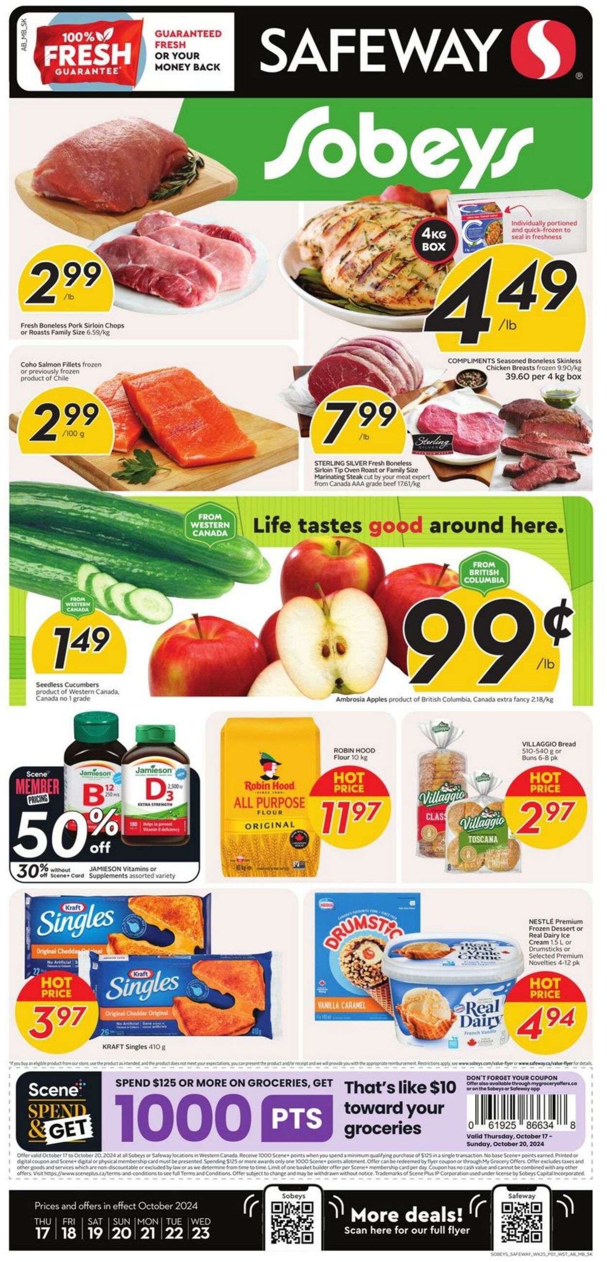 Flyer Safeway 17.10.2024 - 23.10.2024