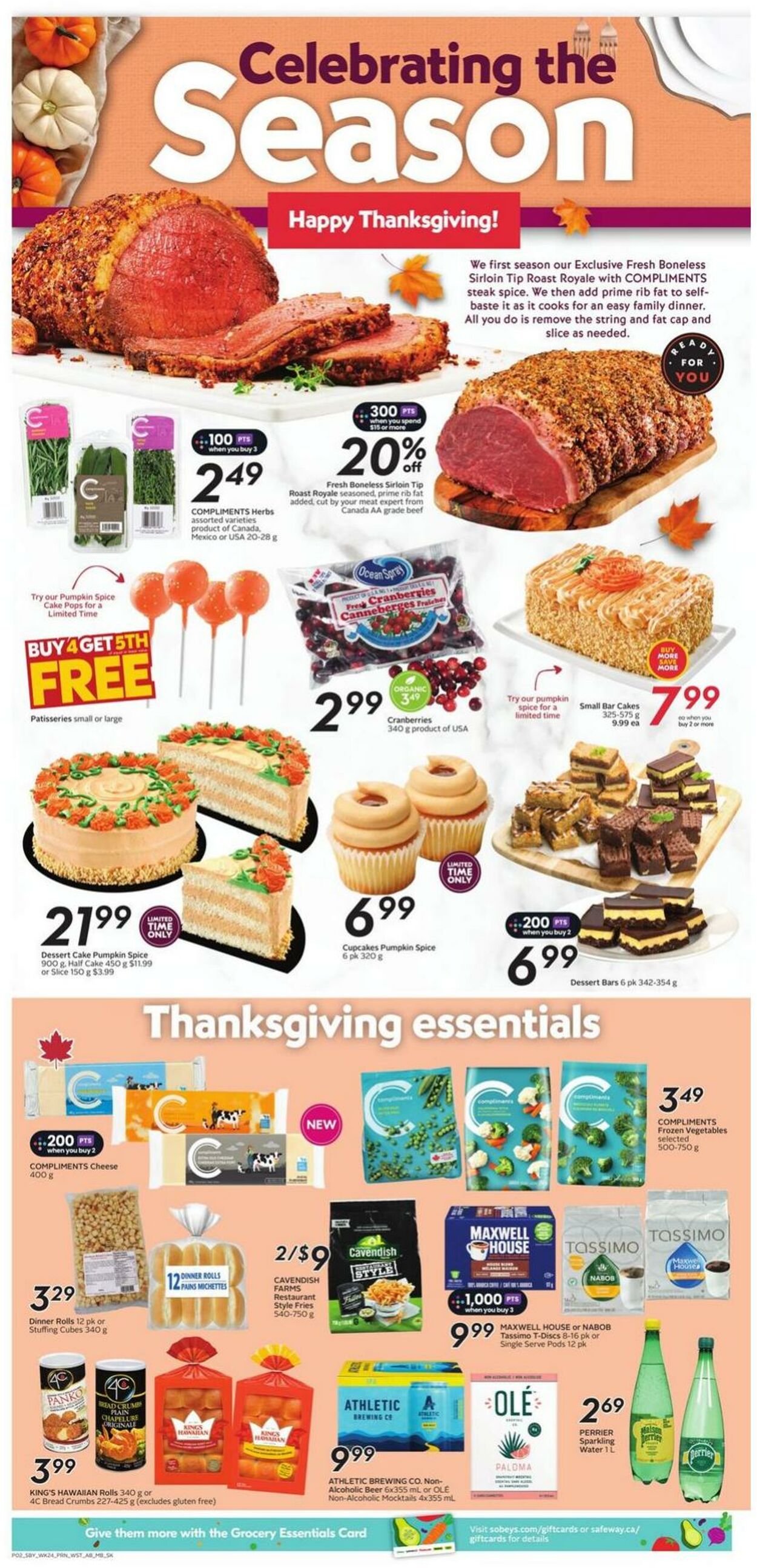 Flyer Safeway 09.10.2025 - 15.10.2025
