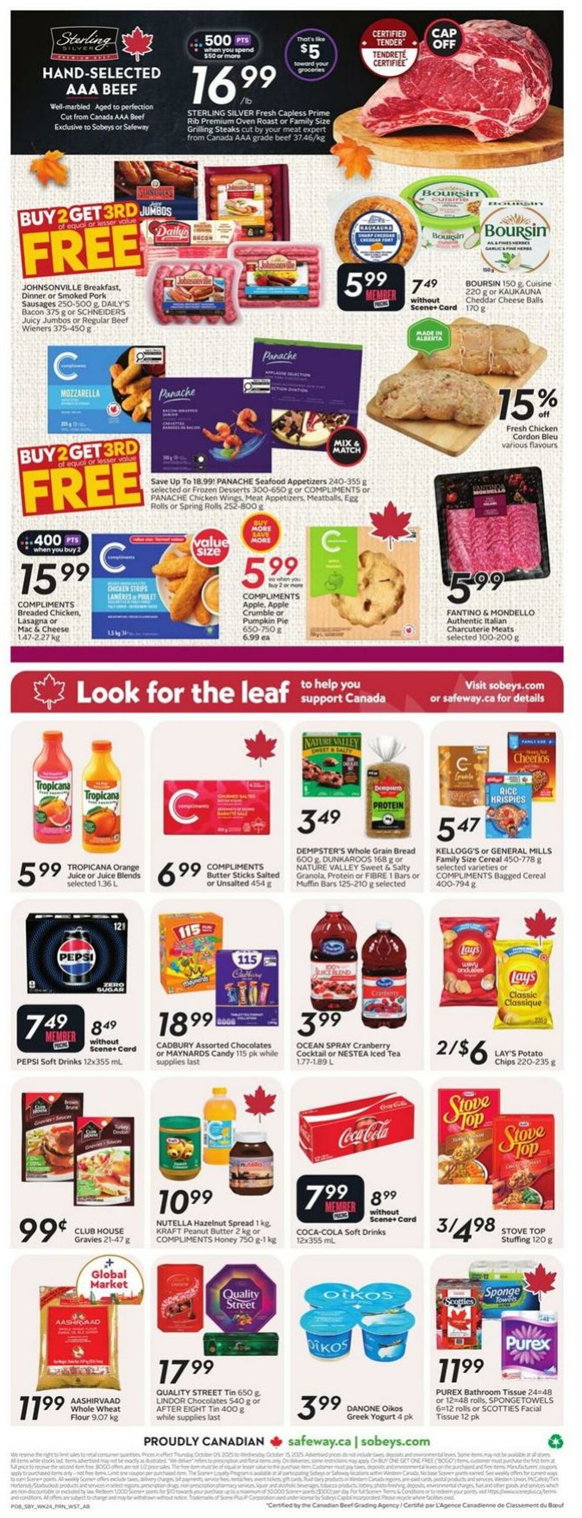Flyer Safeway 09.10.2025 - 15.10.2025