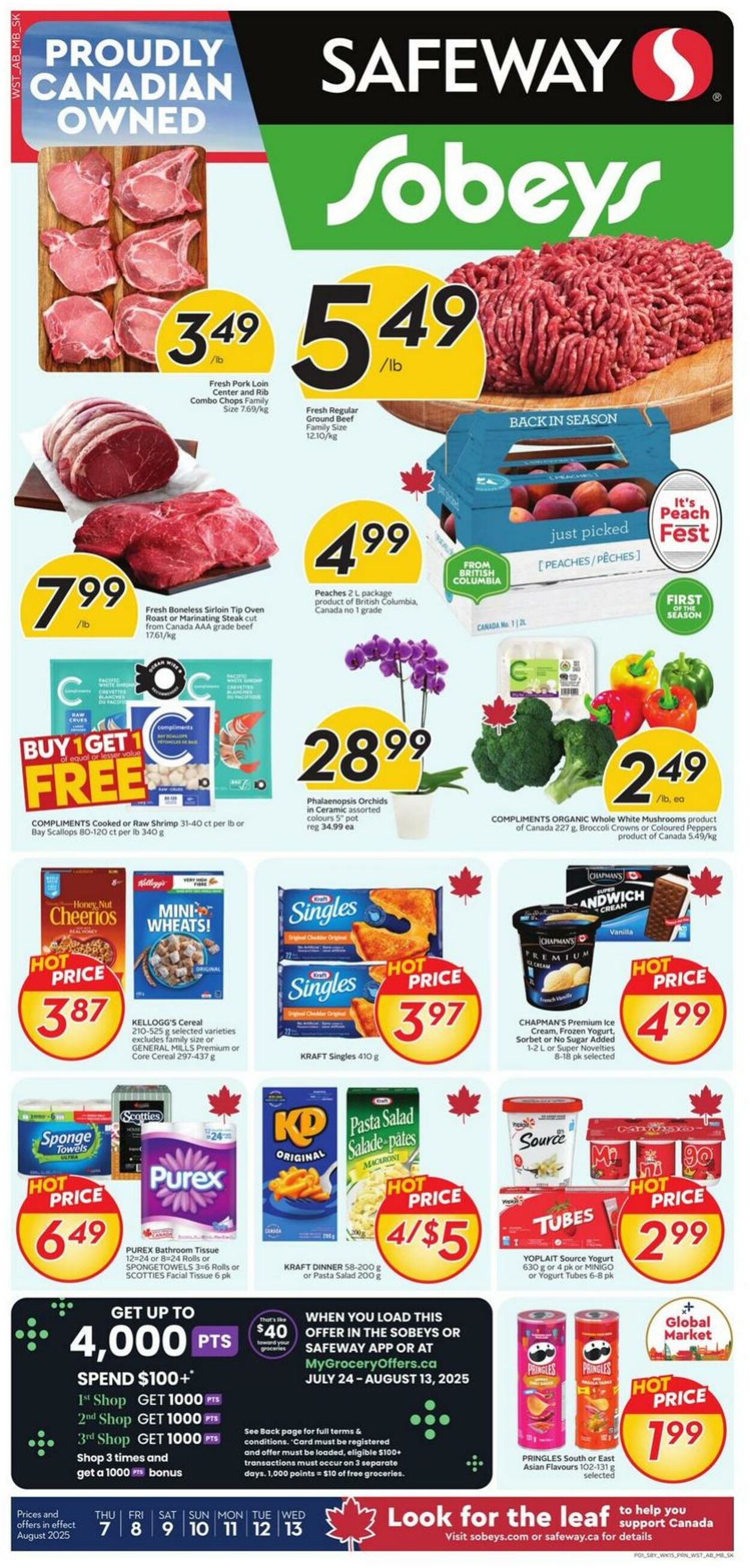 Flyer Safeway 07.08.2025 - 13.08.2025