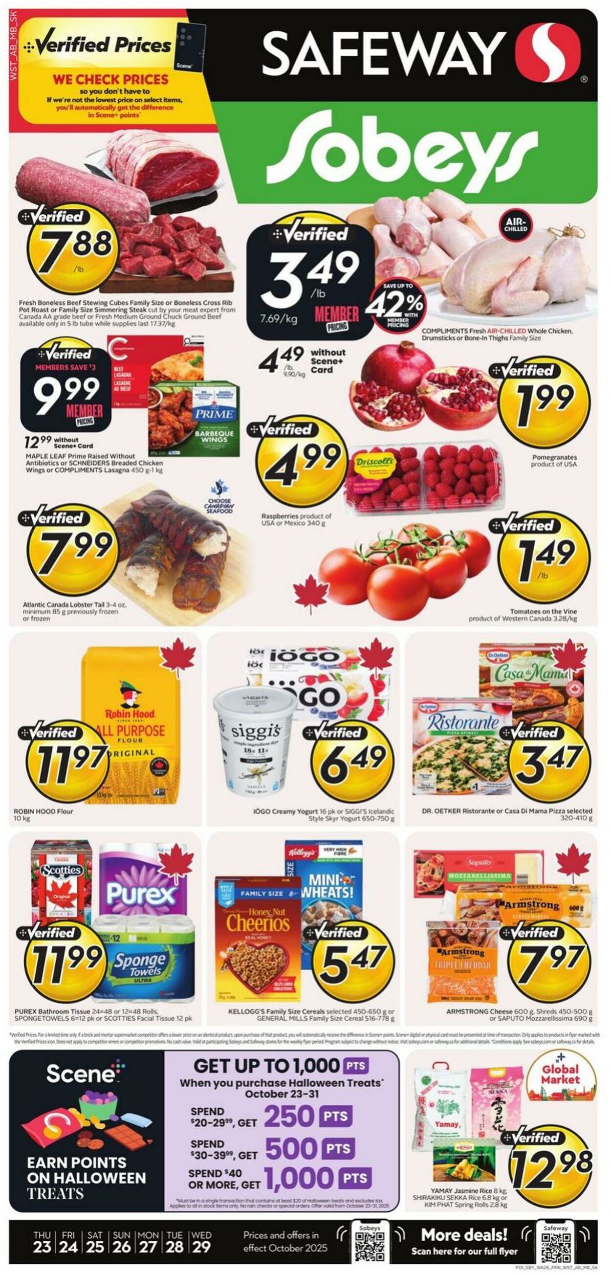 Flyer Safeway 23.10.2025 - 29.10.2025