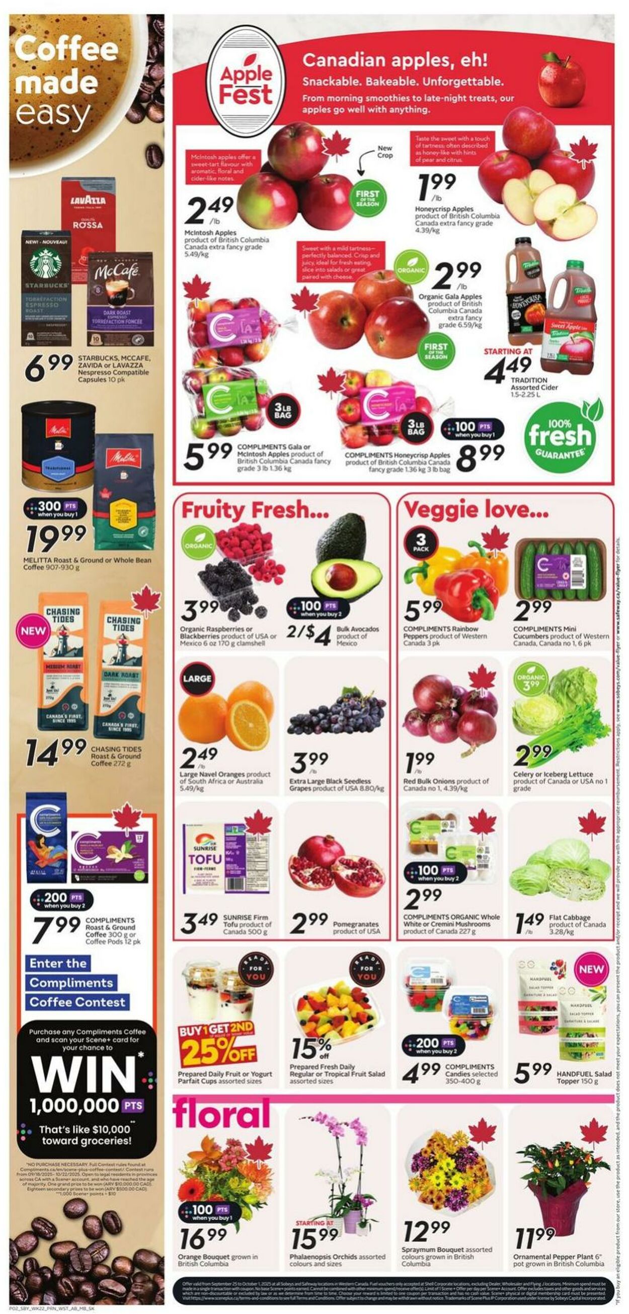 Flyer Safeway 25.09.2025 - 01.10.2025