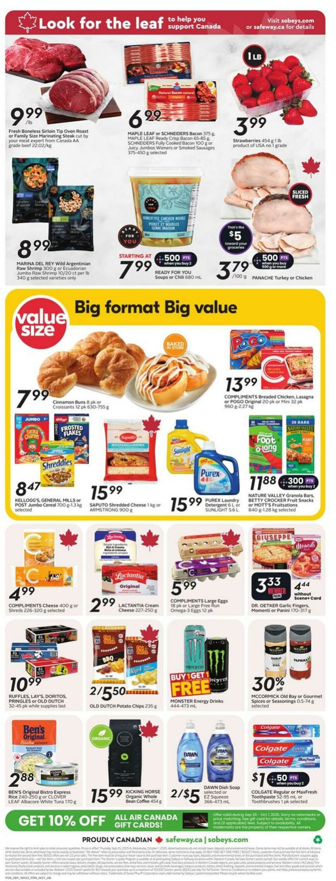 Flyer Safeway 25.09.2025 - 01.10.2025