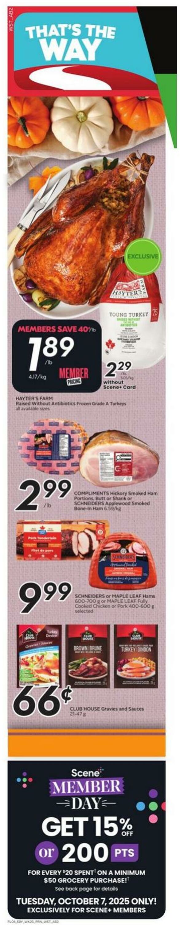 Flyer Safeway 02.10.2025 - 08.10.2025