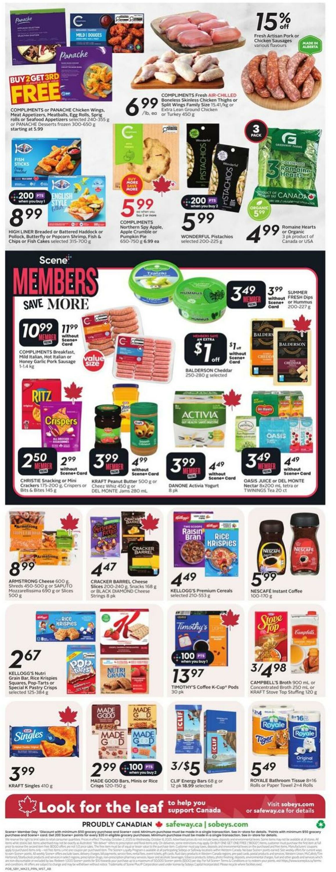 Flyer Safeway 02.10.2025 - 08.10.2025