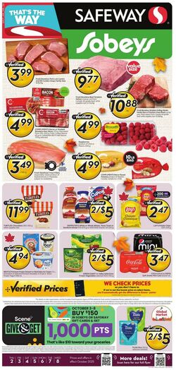 Flyer Safeway 02.10.2025 - 08.10.2025