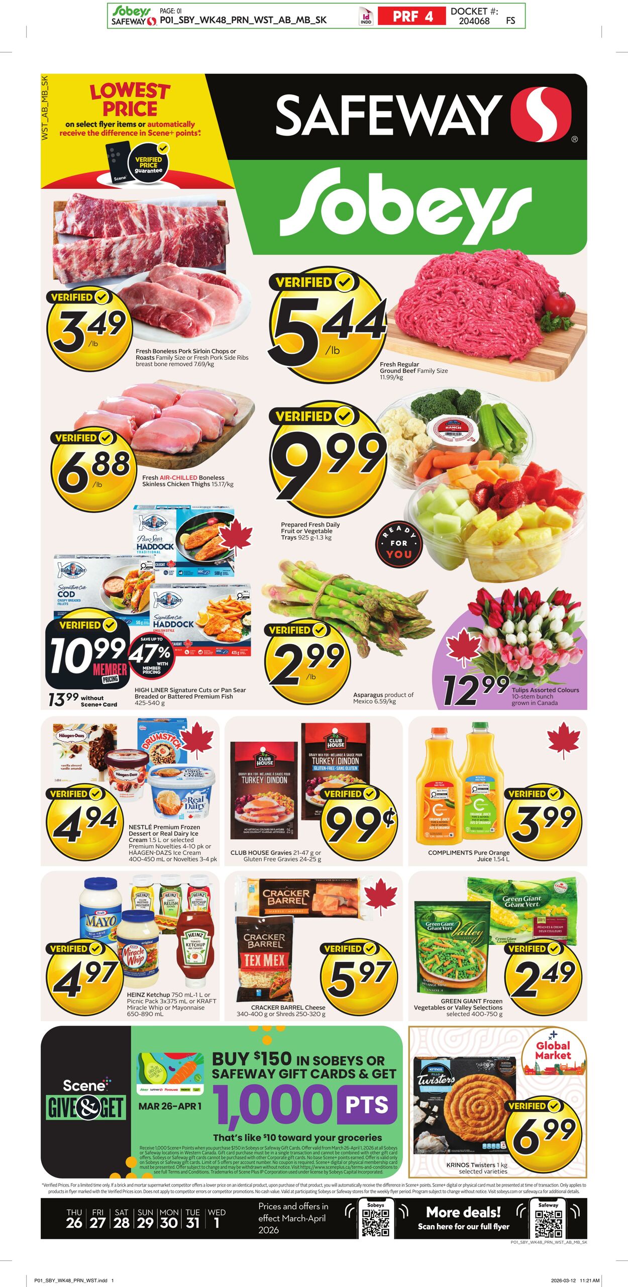 Flyer Safeway 26.03.2026 - 01.04.2026