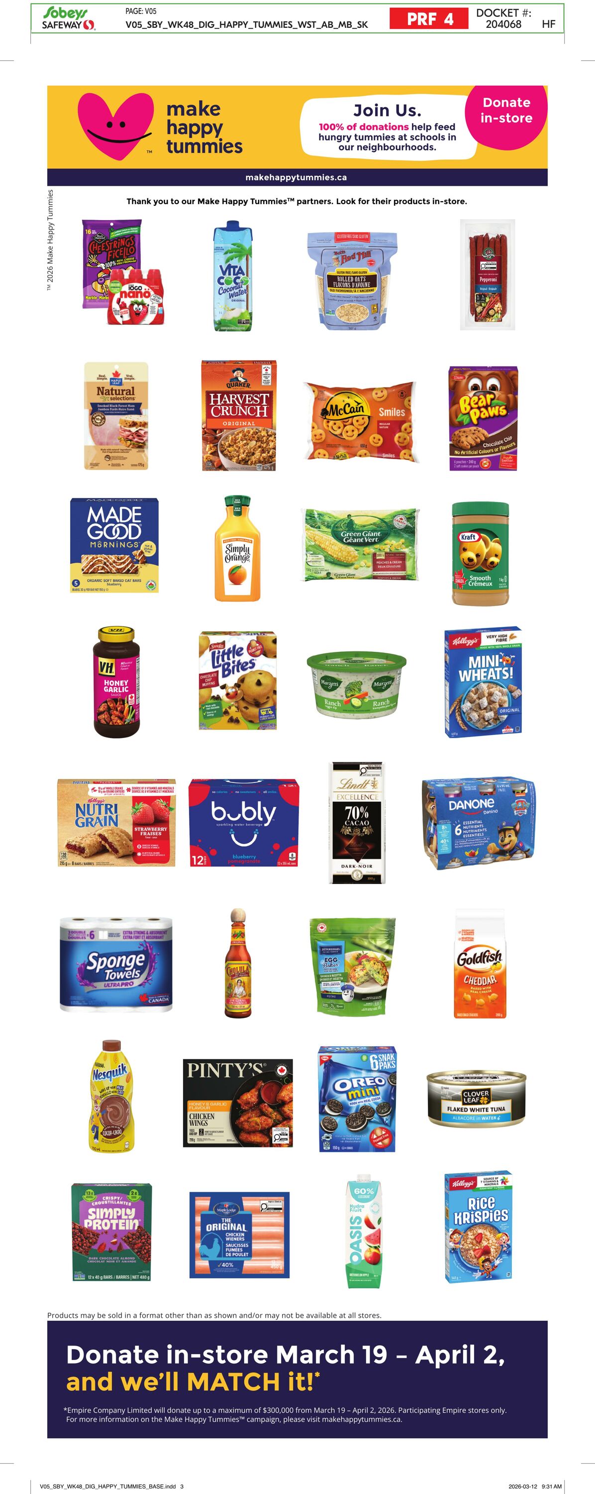 Flyer Safeway 26.03.2026 - 01.04.2026