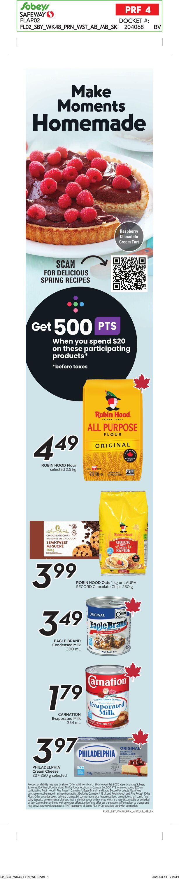 Flyer Safeway 26.03.2026 - 01.04.2026