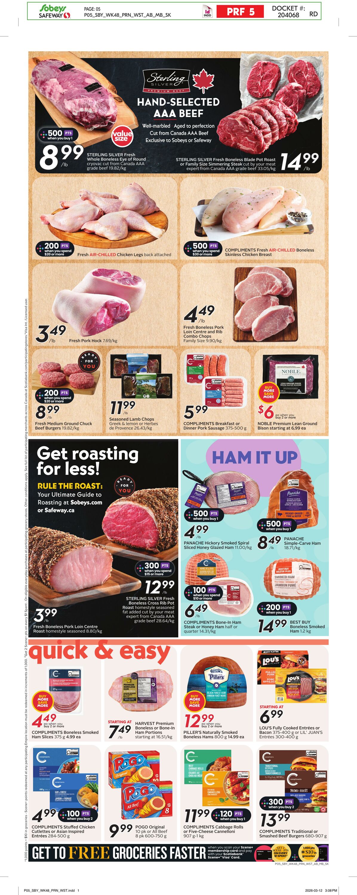 Flyer Safeway 26.03.2026 - 01.04.2026
