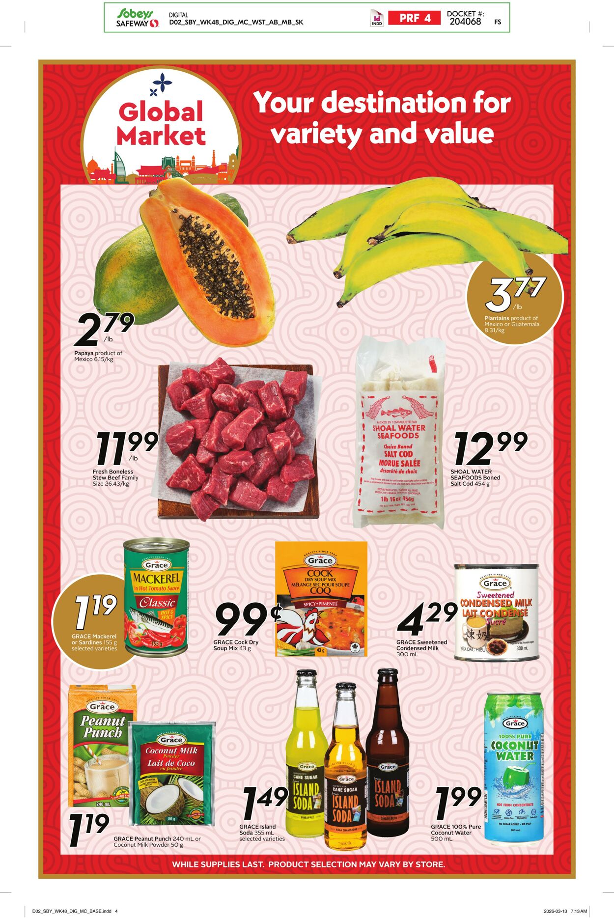 Flyer Safeway 26.03.2026 - 01.04.2026