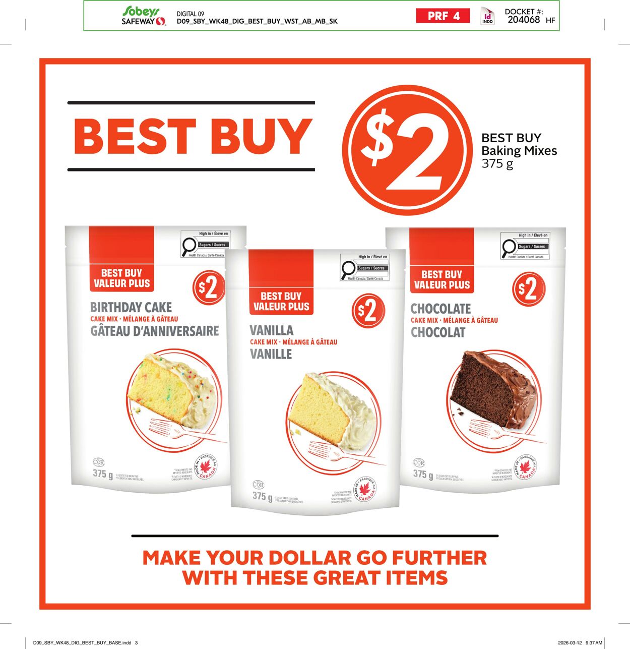 Flyer Safeway 26.03.2026 - 01.04.2026