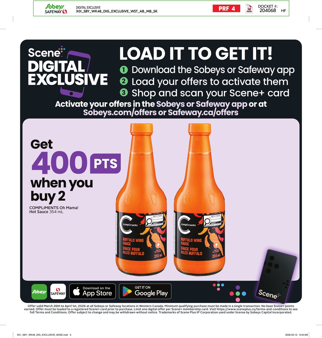 Flyer Safeway 26.03.2026 - 01.04.2026