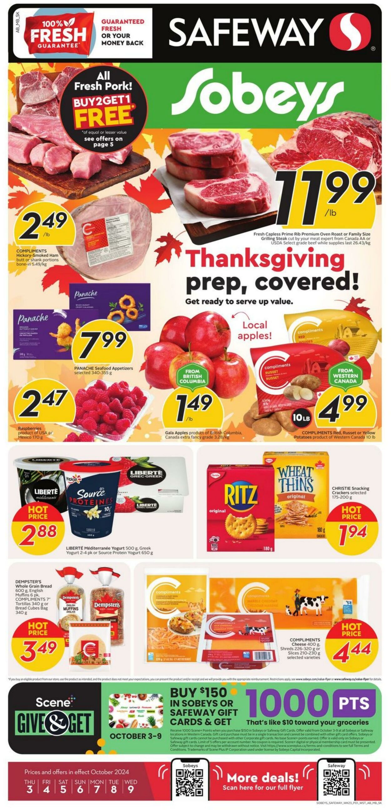 Flyer Safeway 03.10.2024 - 09.10.2024