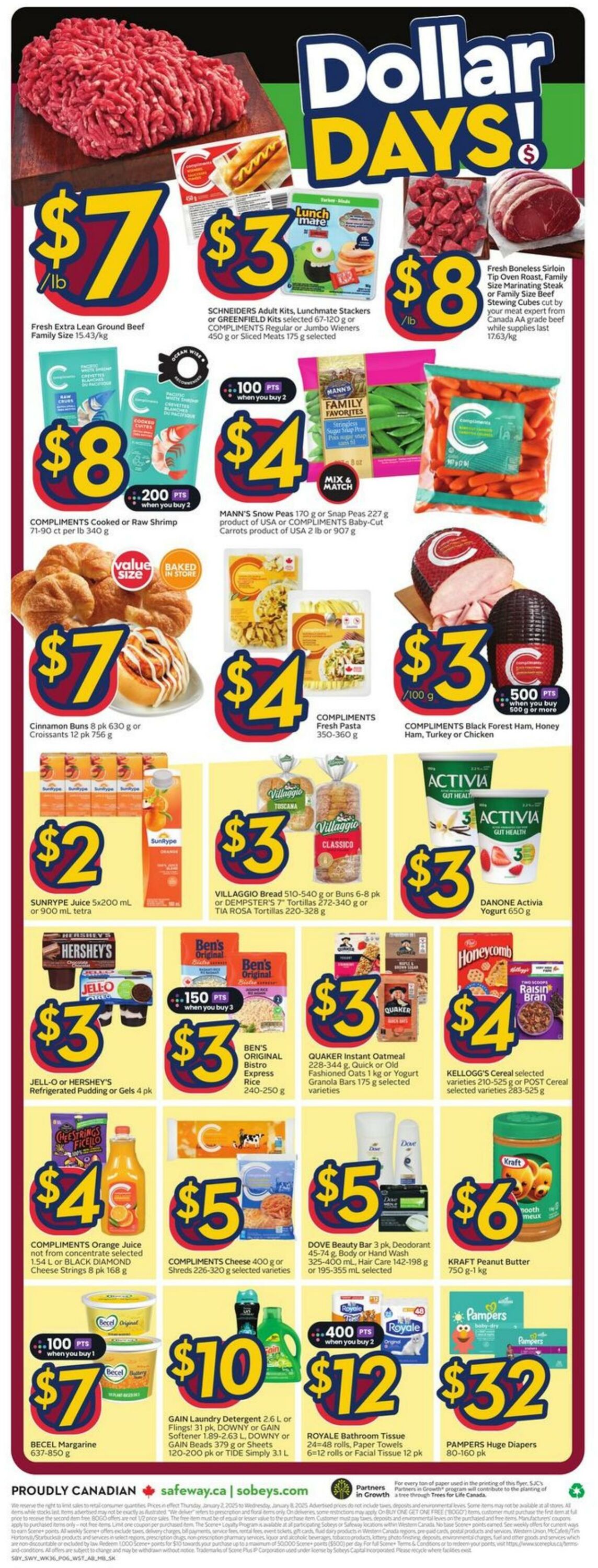 Flyer Safeway 02.01.2025 - 08.01.2025