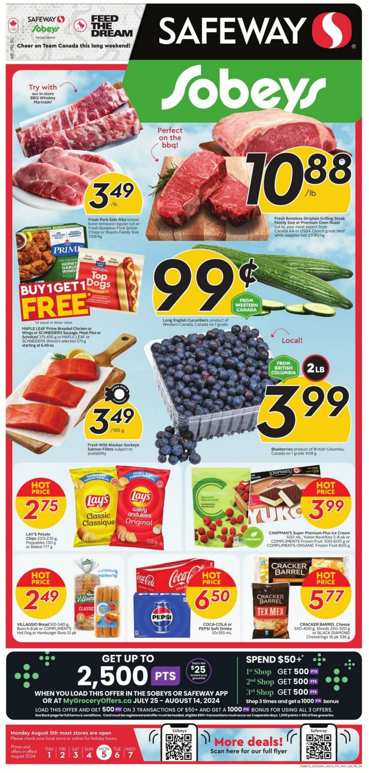 Flyer Safeway 01.08.2024 - 07.08.2024