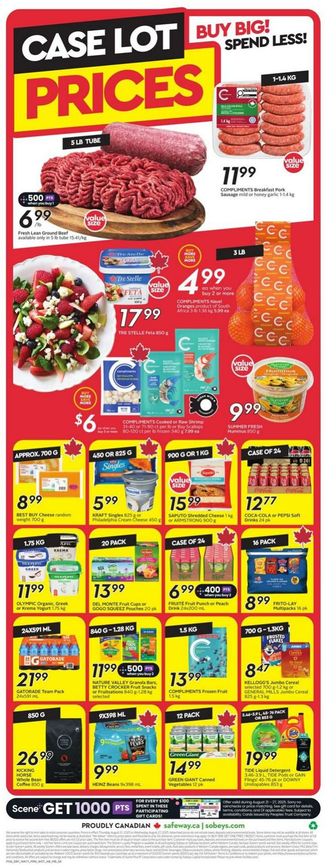 Flyer Safeway 21.08.2025 - 27.08.2025